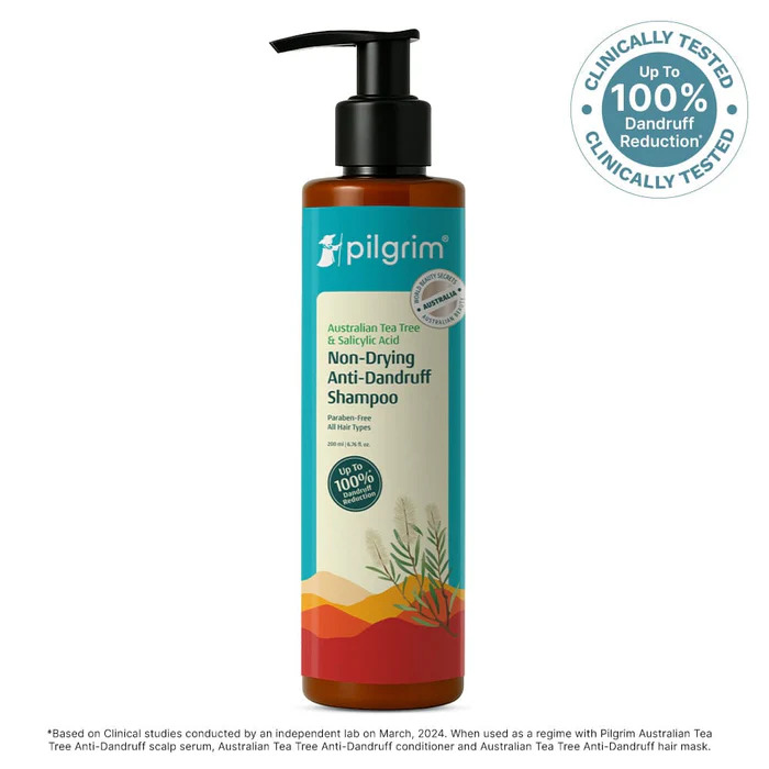 Pilgrim Australian Tea Tree Non-Drying Anti-Dandruff Shampoo , 